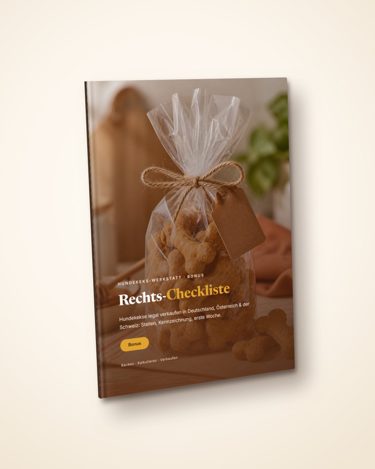 Cover: Rechts-Checkliste Hundekekse legal verkaufen